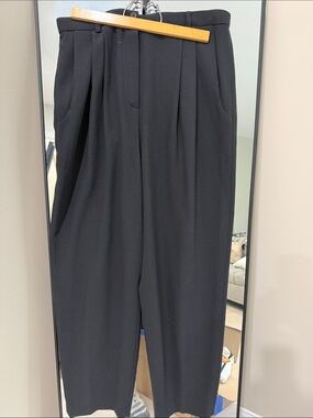 Vintage Giorgio Armani Black Wool Le Collezioni pants